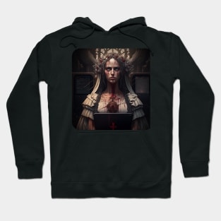 Digital blasphemy (no text) Hoodie